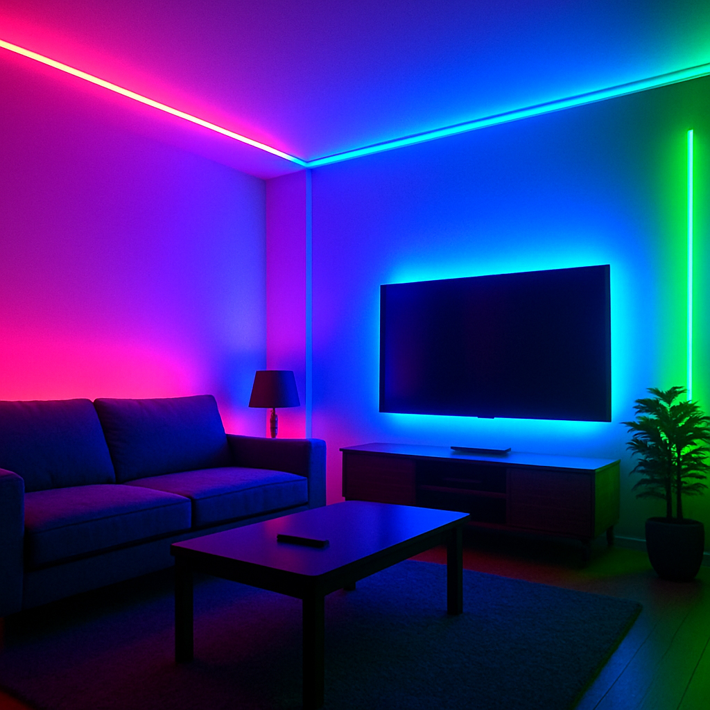 RGB neon strips