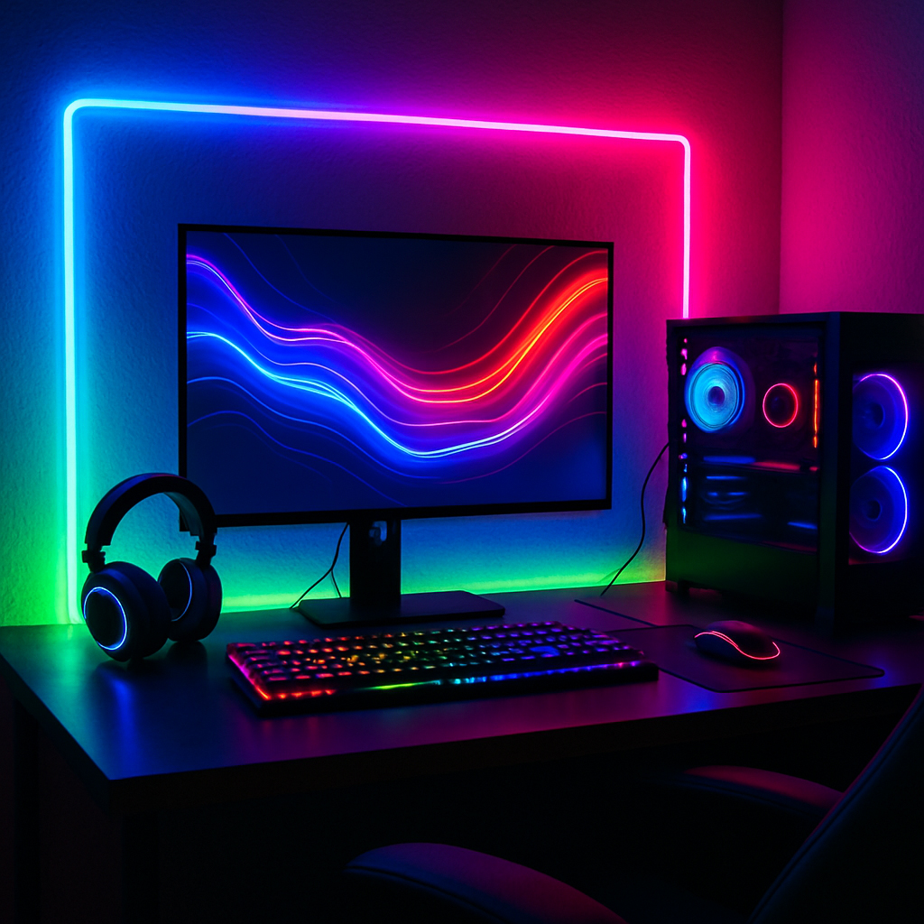 RGB neon strips