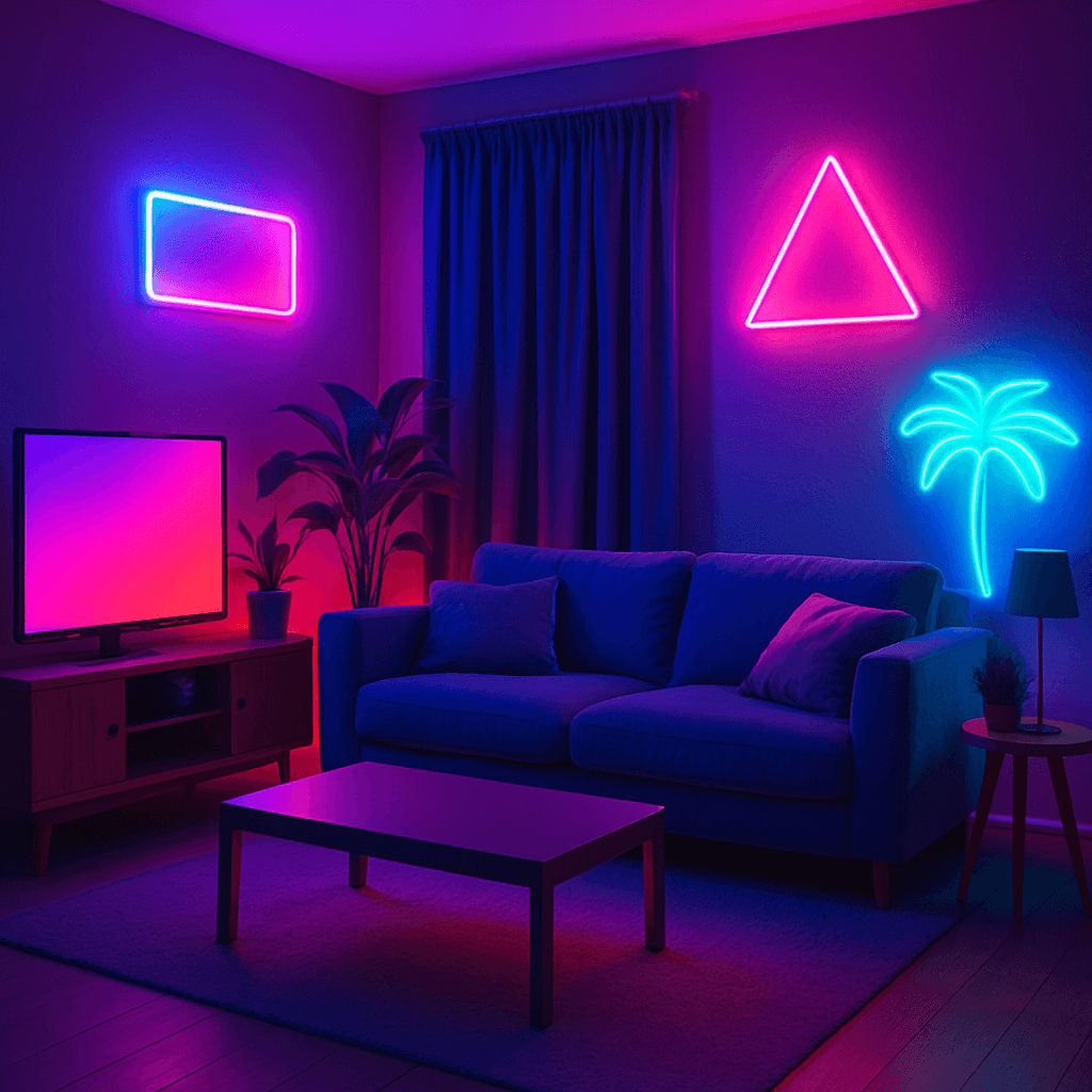 High-density RGB neon tubes