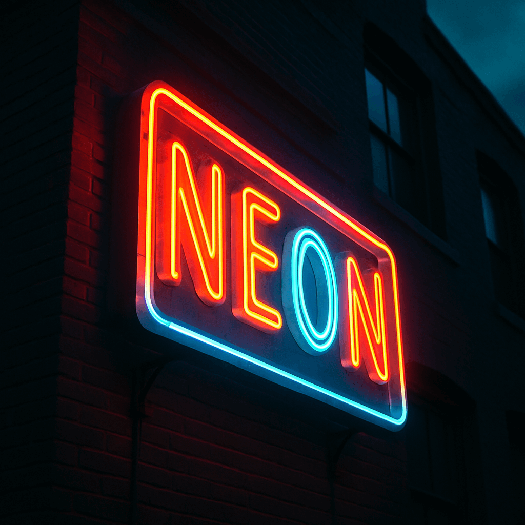 Cuttable waterproof neon light strips