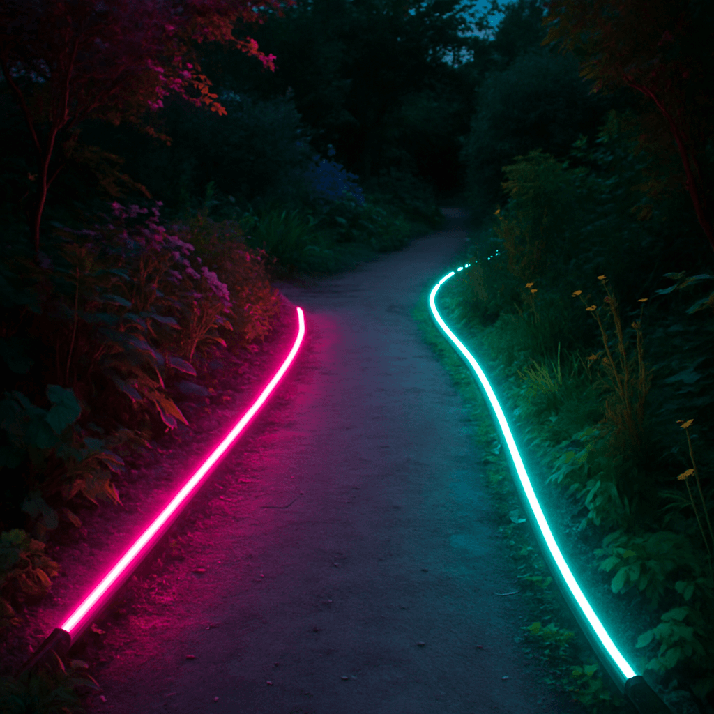 Waterproof neon lights