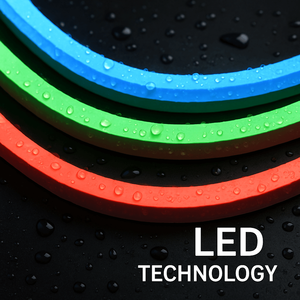 Waterproof neon lights