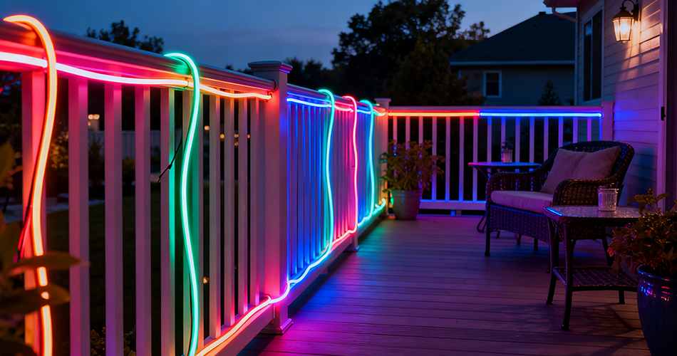 Waterproof silicone neon flex strips