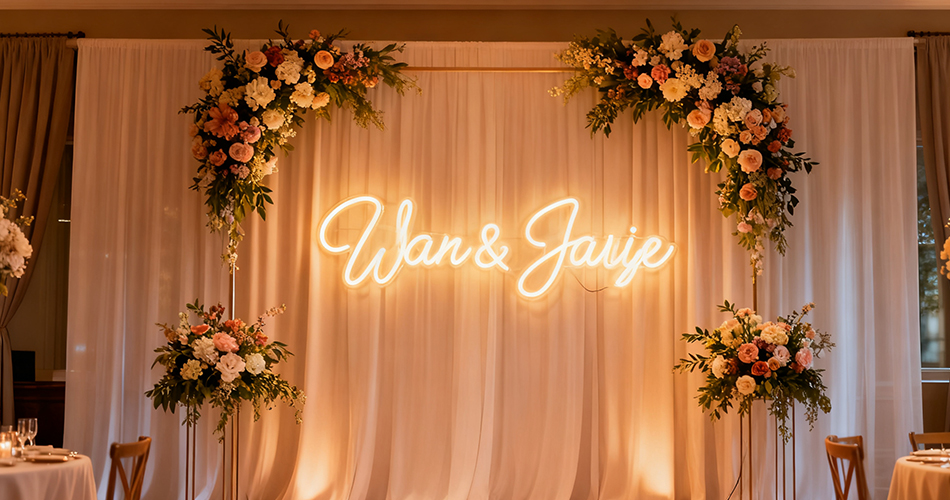 Decorative neon lights