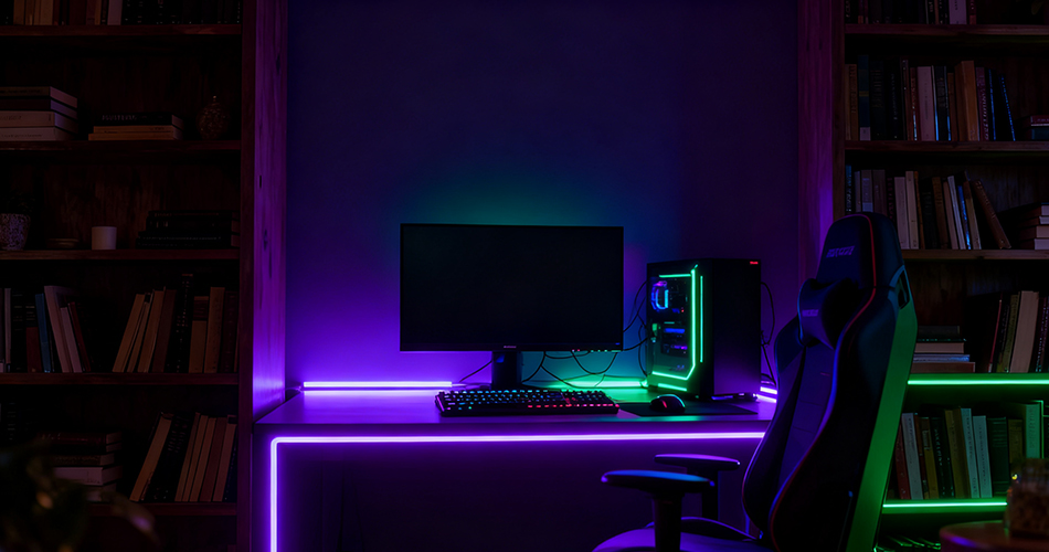 Decorative neon lights