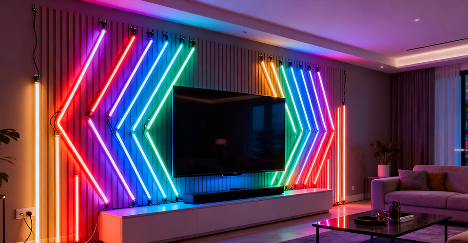 24V low voltage neon strip lights