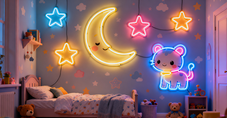 Low voltage neon lights