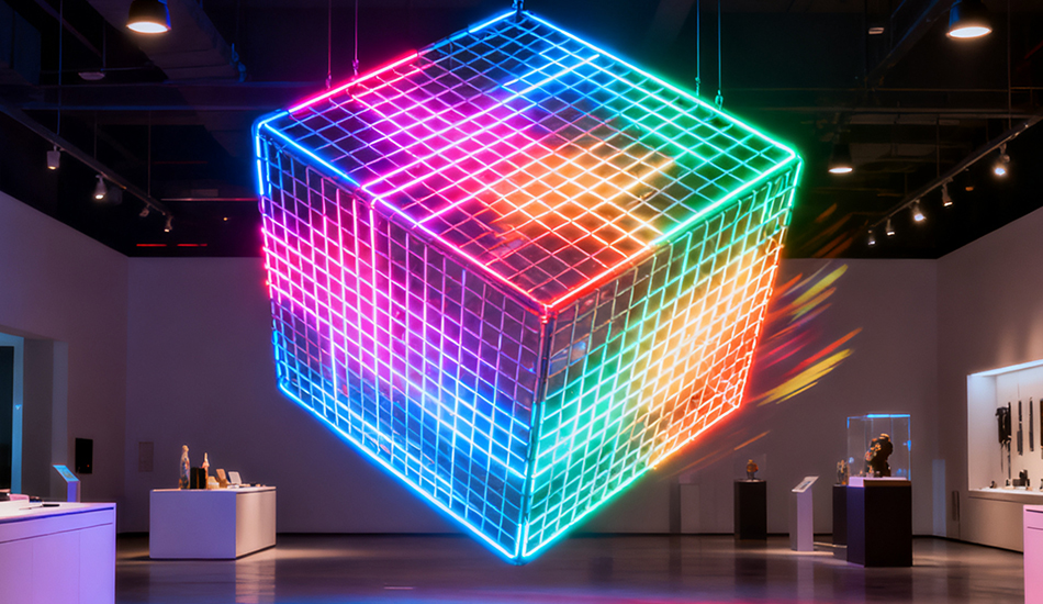 Low voltage neon ceiling designs