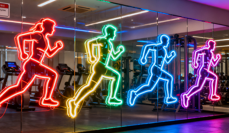 Low voltage neon lights