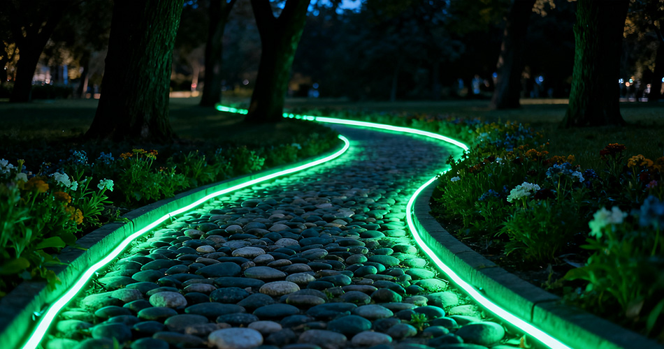 Energy-saving low voltage neon