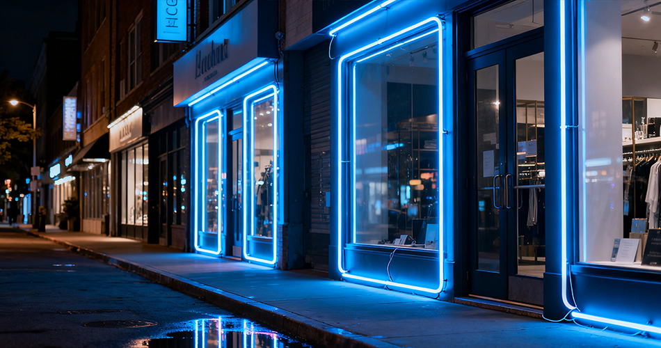 Energy-saving low voltage neon