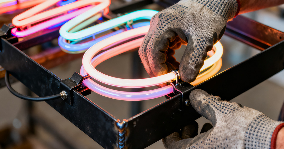 Neon sign makers