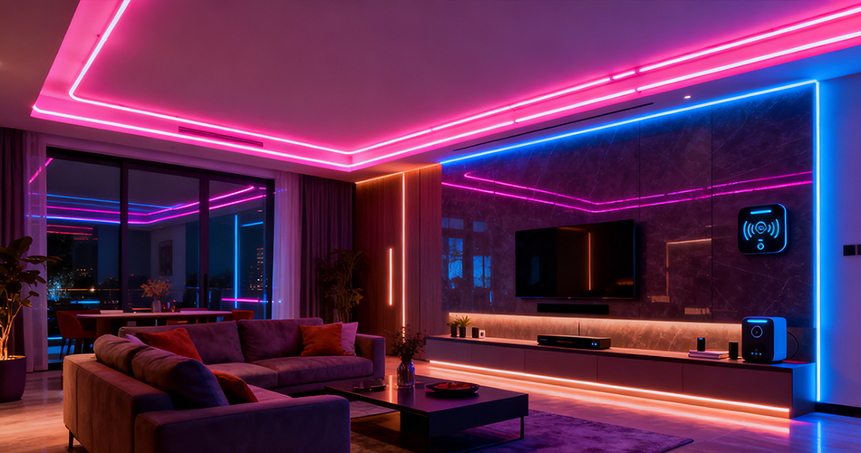 Smart neon lighting