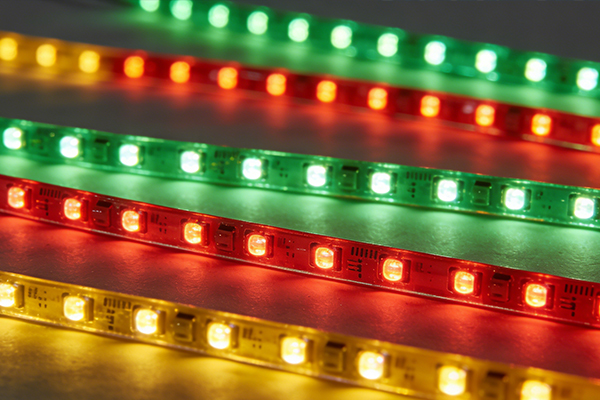 separated 8 - mm neon strip