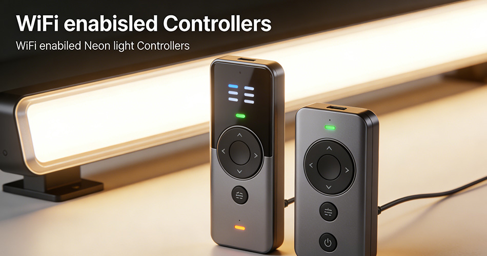 wifi-enabled neon light controllers