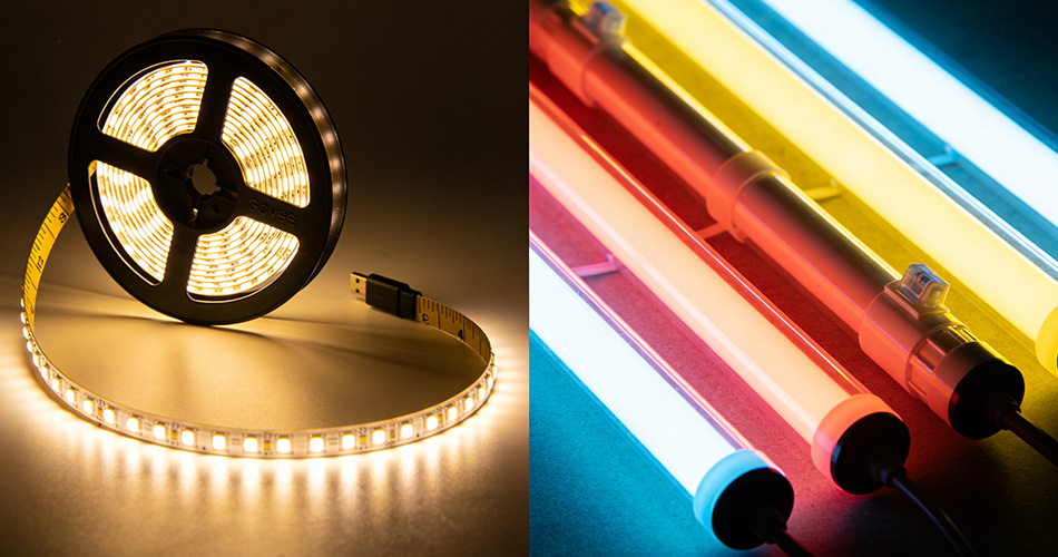 govee stripe lights vs neon lights