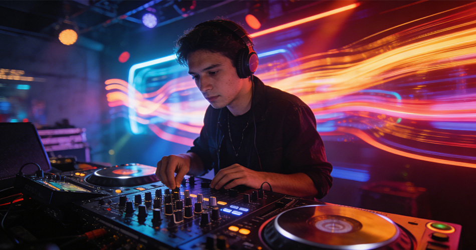 smart neon sync with music