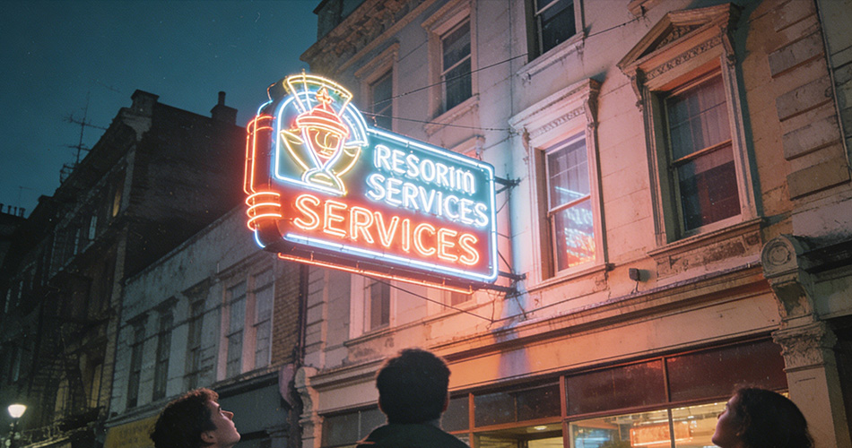 vintage neon sign restoration services