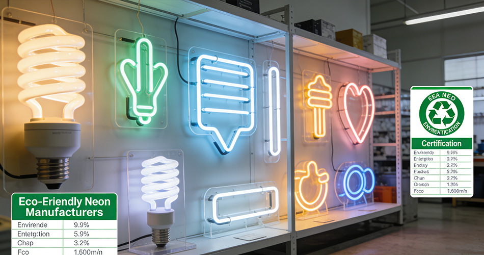 eco-friendly neon sign manufacturers