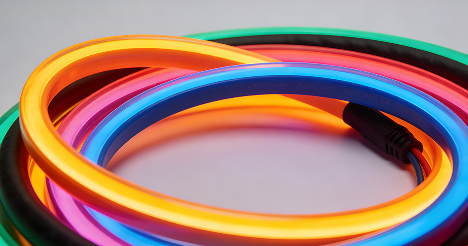 colored silicone neon strip