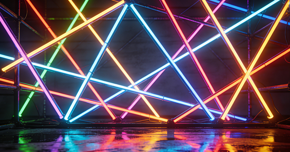 corporate event neon backdrops