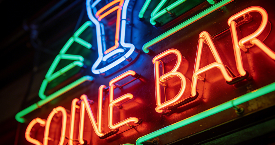 custom led neon bar signs