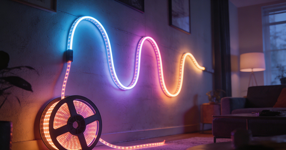 cuttable flexible neon strip lights