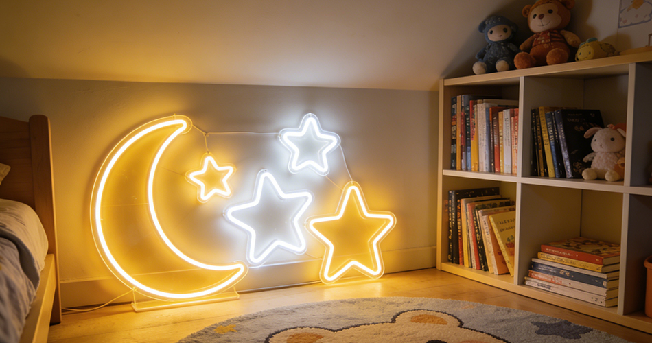 decorative neon lights for bedrooms