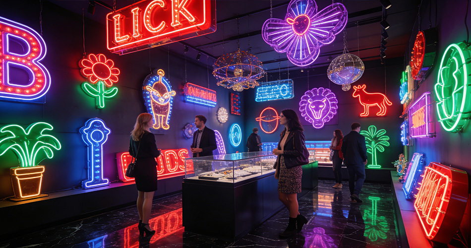 european neon light distributors