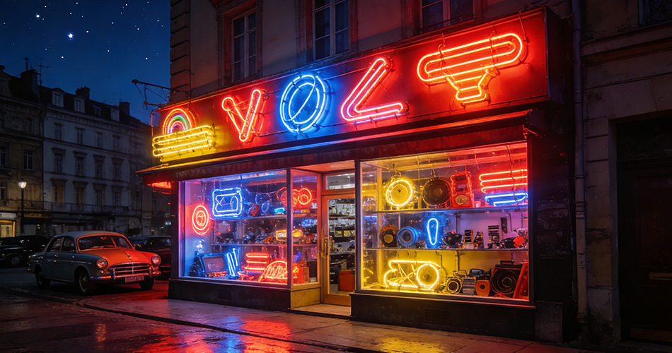european neon light distributors