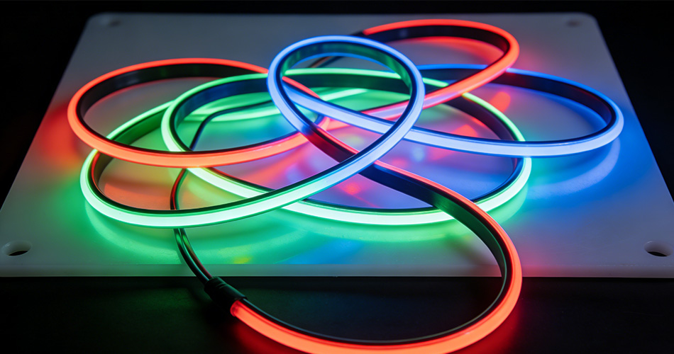 flexible rgb neon light strips