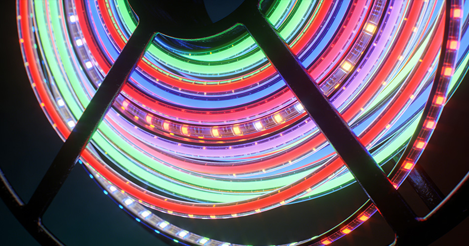 flexible rgb neon light strips