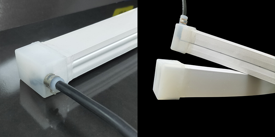 Cuttable waterproof neon light strips