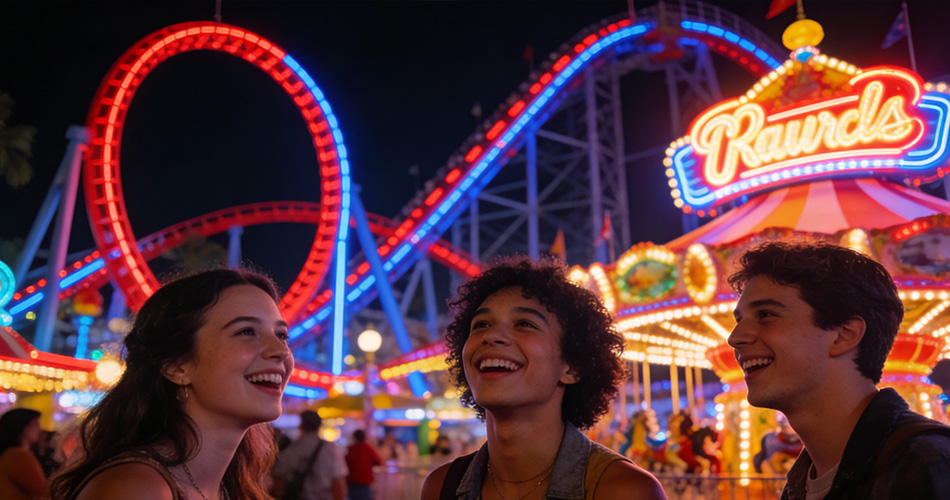 Commercial-grade outdoor neon signage