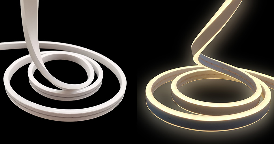 Waterproof silicone neon flex strips