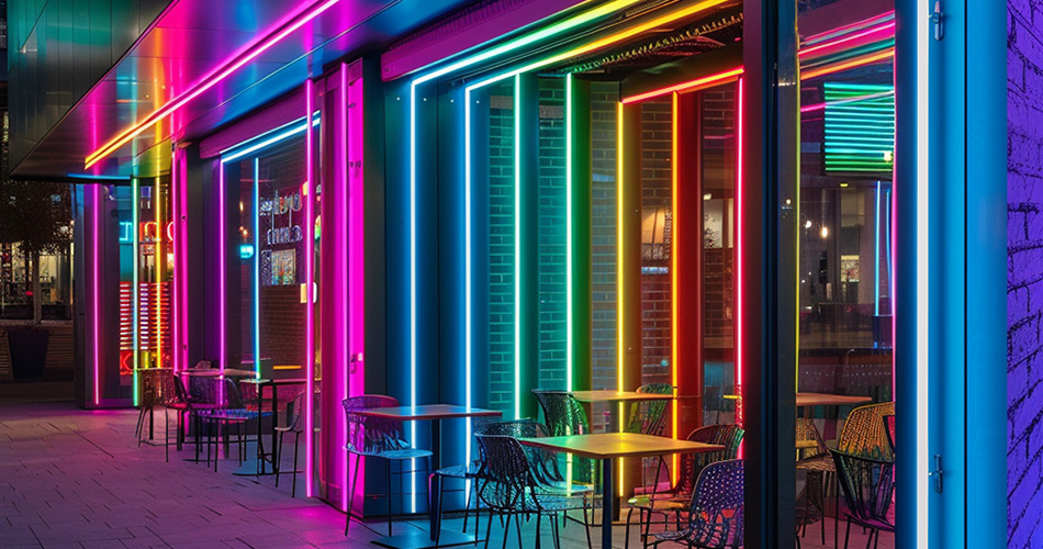 Decorative neon lights for bedrooms