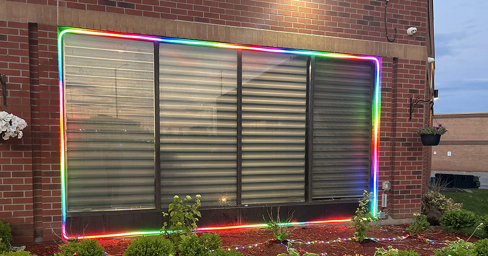 Decorative neon lights