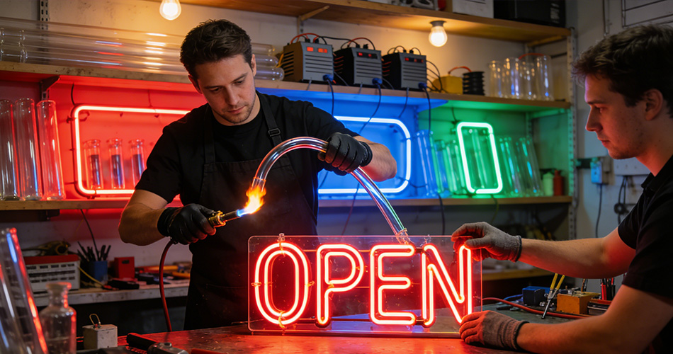 Neon sign makers for businesses