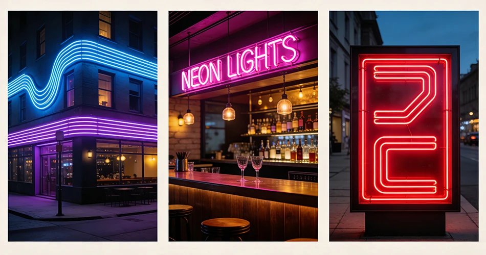 neon light design ideas