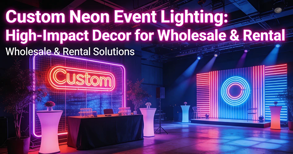 Neon wedding photo booth lighting