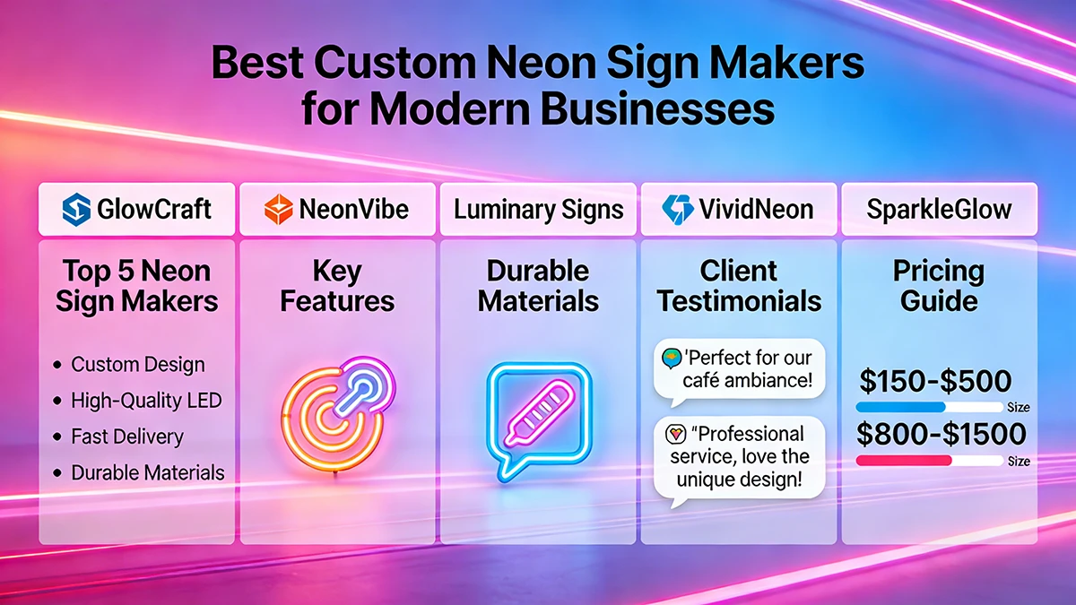 Custom Neon Sign Makers