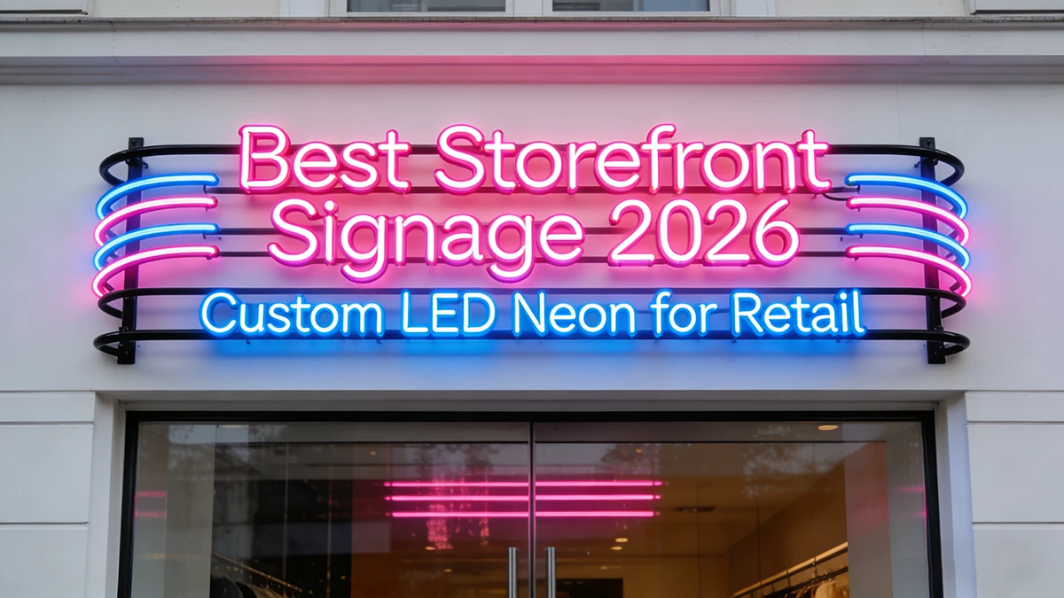 custom storefront signage