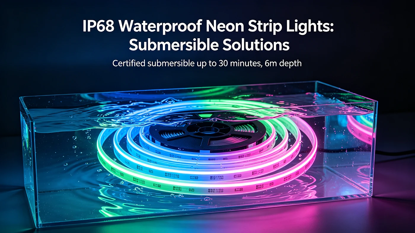 IP67 Silicone Neon LED Strip: Architectural Excellence