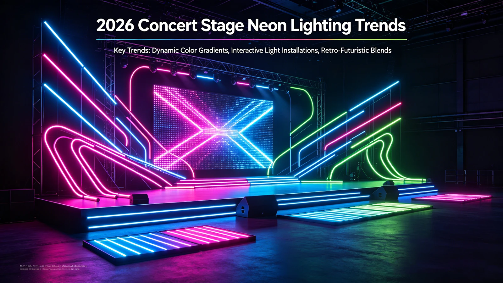 2026 Concert Stage Neon Lighting Trends 2026 Concert Stage Neon Lighting Trends