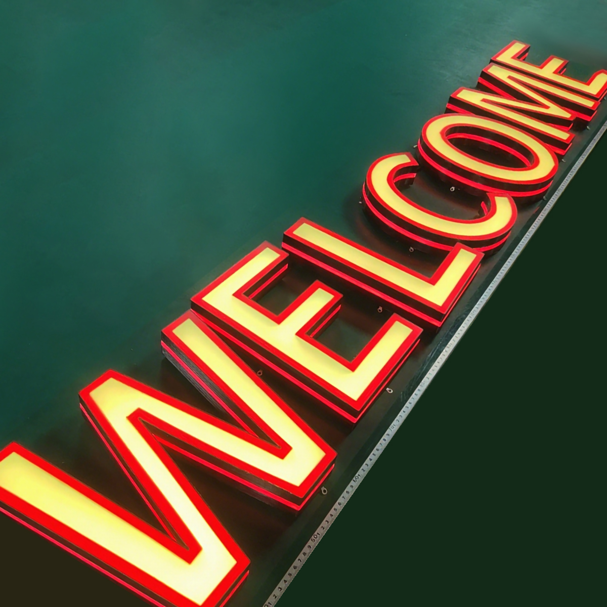 3D channel letter sign (3) 3D channel letter sign (3)