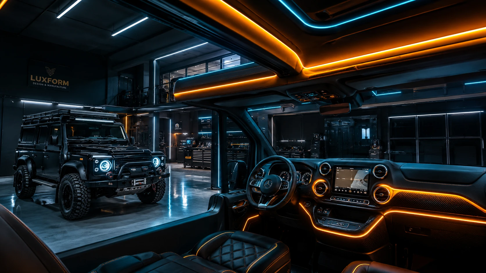 Wholesale 12V 24V flexible LED neon light rolls installed as custom underglow and interior accent lighting on a modified premium vehicle Wholesale 12V 24V flexible LED neon light rolls installed as custom underglow and interior accent lighting on a modified premium vehicle